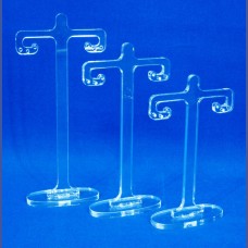 PENDIENTE poste en cruz 1 par SET Gr.Md.Pq.<br>Medidas: SET mm<br>